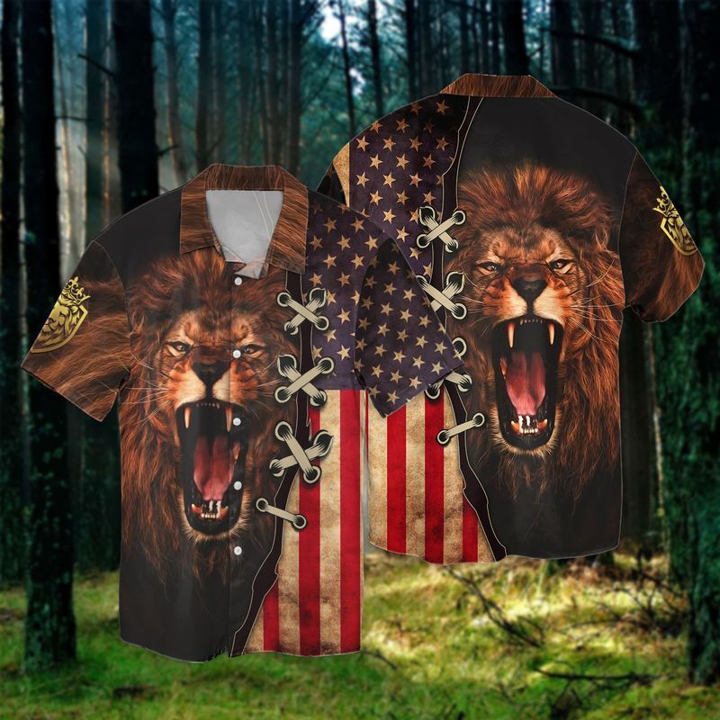 The King Lion Hawaiian Shirt