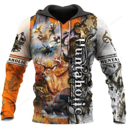 3d Deer Hunting 3d Hoodie