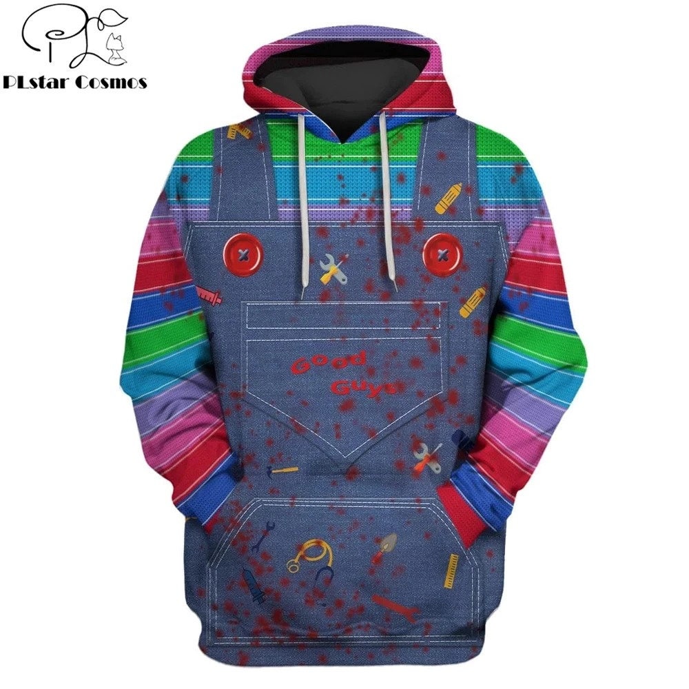 3D Full Print Horror Movie Chucky Sweat Apparel Cosplay Costume