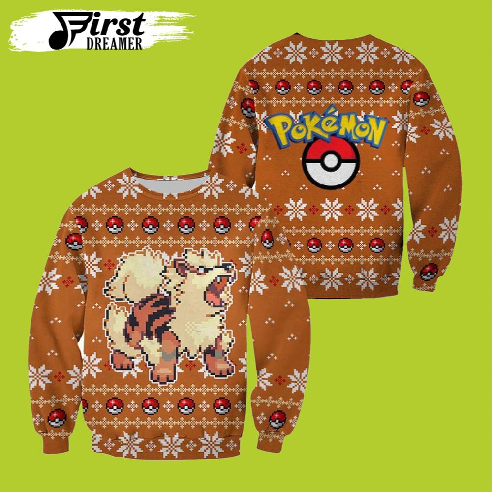 Pokemon Ugly Christmas Sweater Pokemon Snorlax Funny Gift – The First Dreamer Store- Best Christmas Gifts 2023