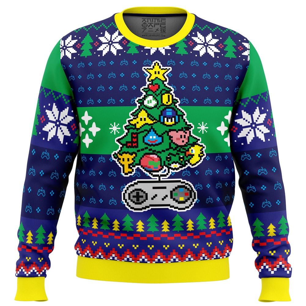 A Classic Gamer Christmas Ugly Christmas Sweater- Best Christmas Gifts 2023