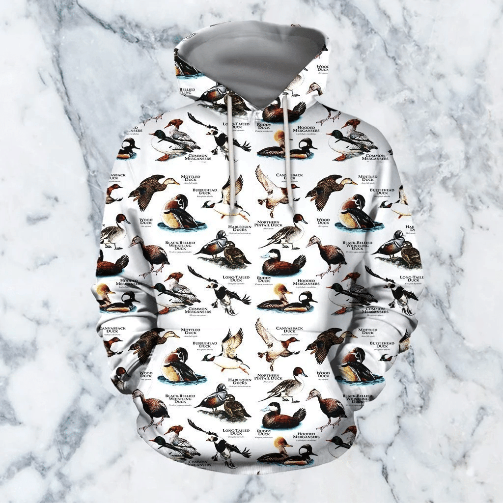 A Lot Of Ducks 3D Hoodie