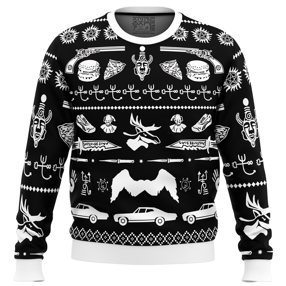 A Very Supernatural Christmas Supernatural Ugly Christmas Sweater- Best Christmas Gifts 2023