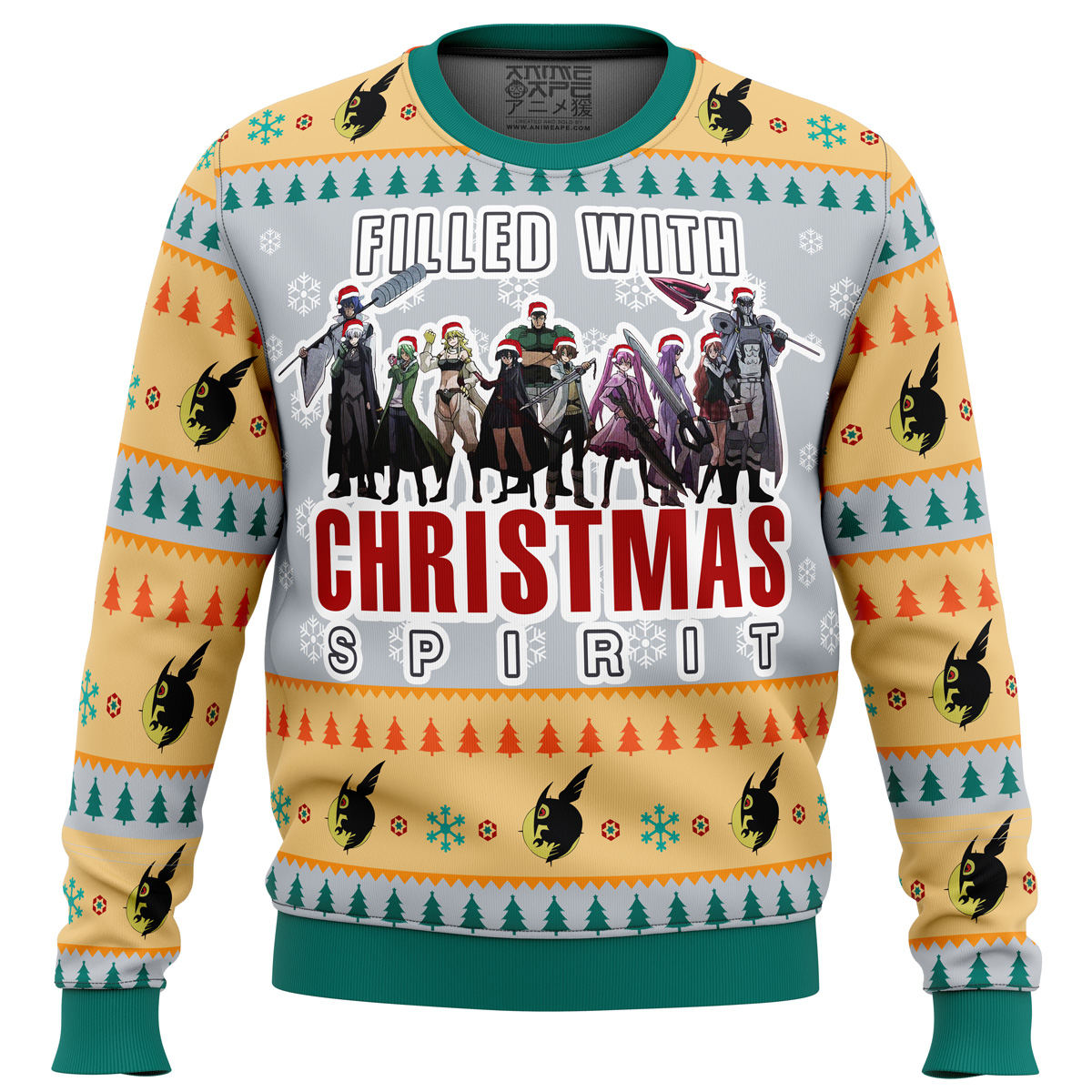 Akame ga Kill Night Raid Ugly Christmas Sweater- Best Christmas Gifts 2023