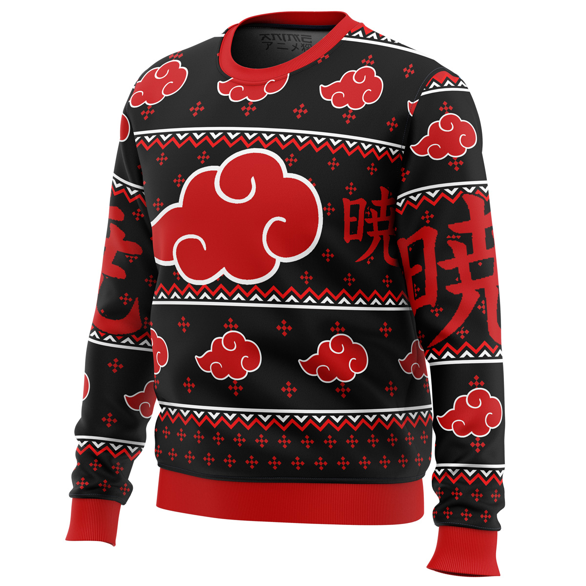 Akatsuki Naruto Ugly Christmas Sweater- Best Christmas Gifts 2023