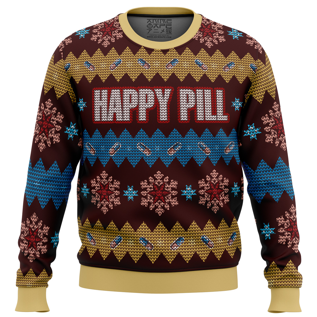 Akira Happy Pill Ugly Christmas Sweater- Best Christmas Gifts 2023