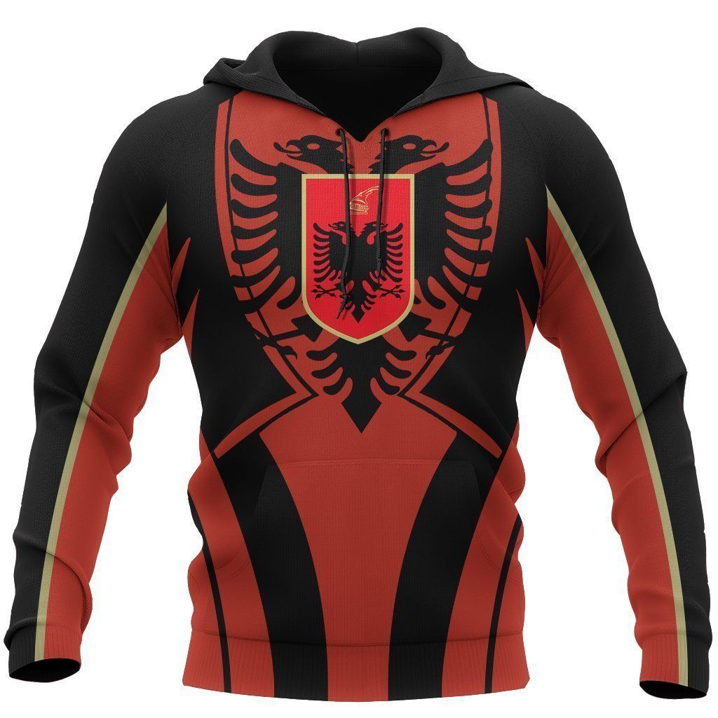 Albania In My Heart 3D Hoodie