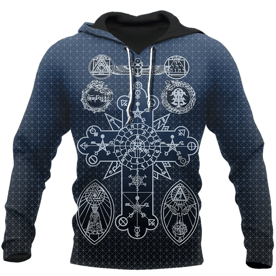 Alchemy Blue Cool Design 3D Hoodie