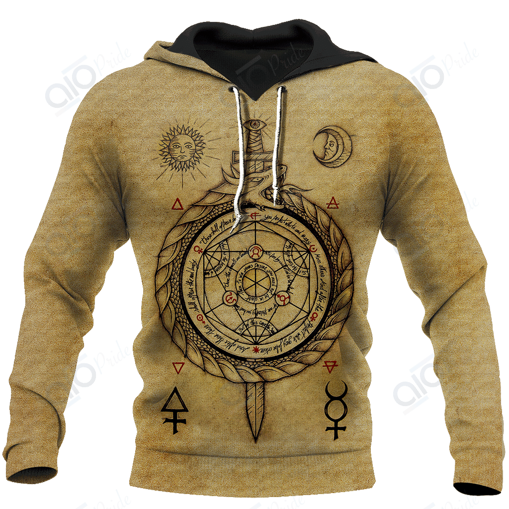 Alchemy Ed Unisex 3D Hoodie