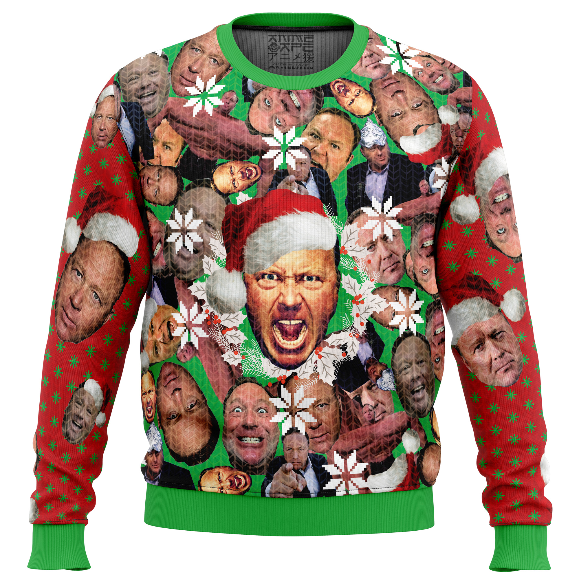 Alex Jones Ugly Christmas Sweater- Best Christmas Gifts 2023