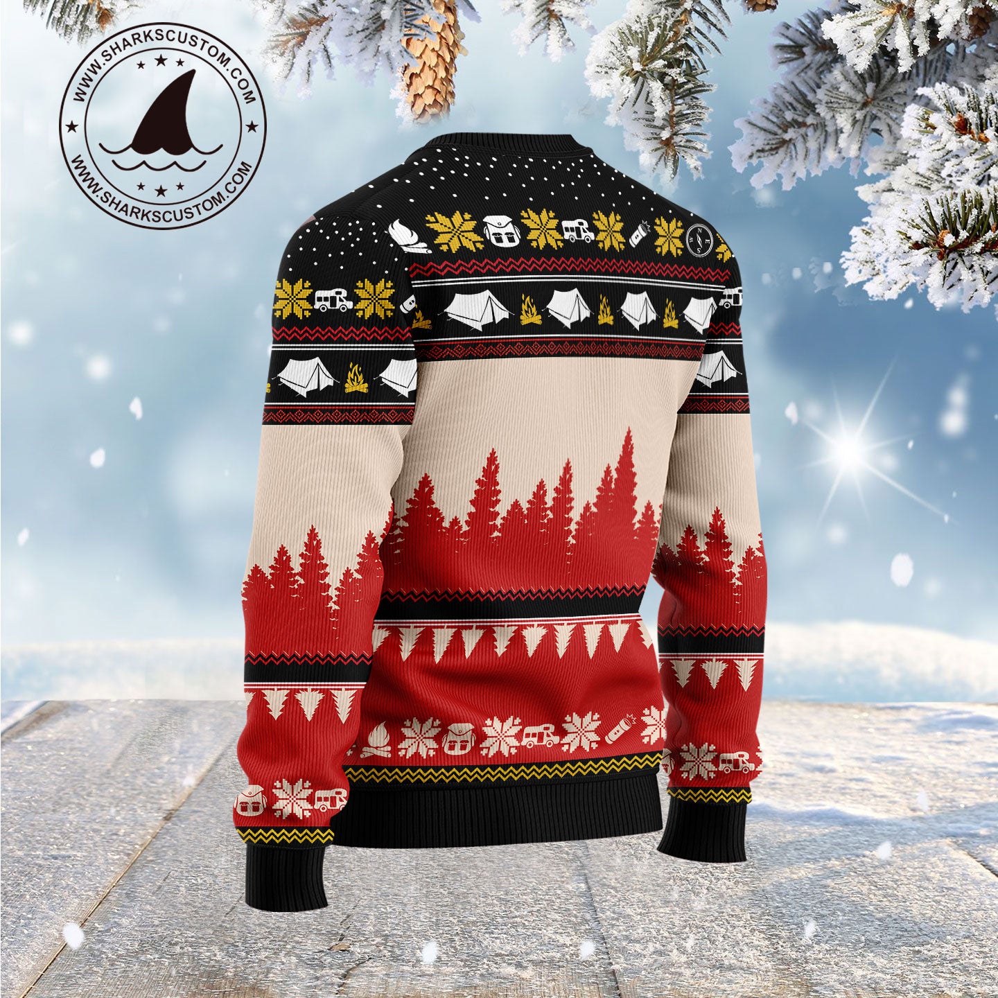 All I Want For Christmas Is More Time For Camping G5115 Ugly Christmas Sweater- Best Christmas Gifts 2023
