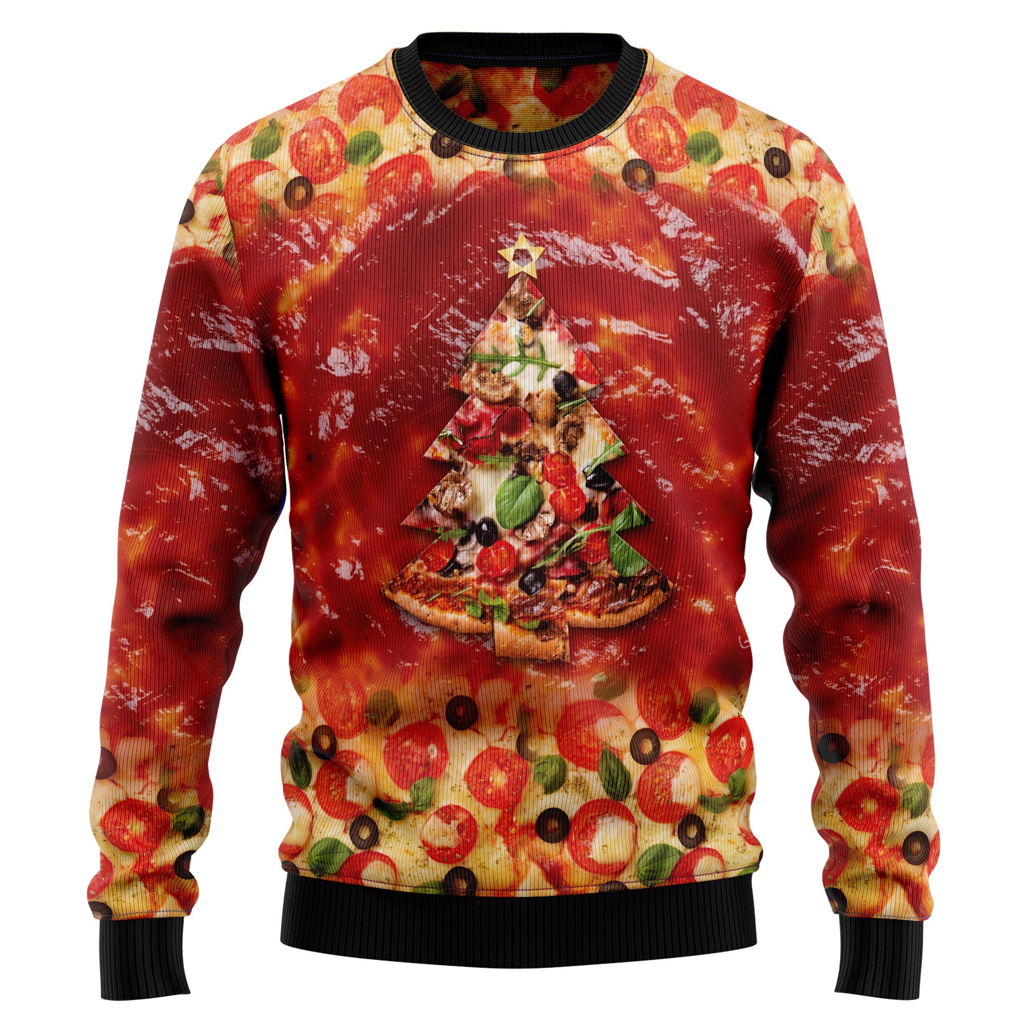 All I Want for Christmas is Pizza HZ100509 Ugly Christmas Sweater- Best Christmas Gifts 2023