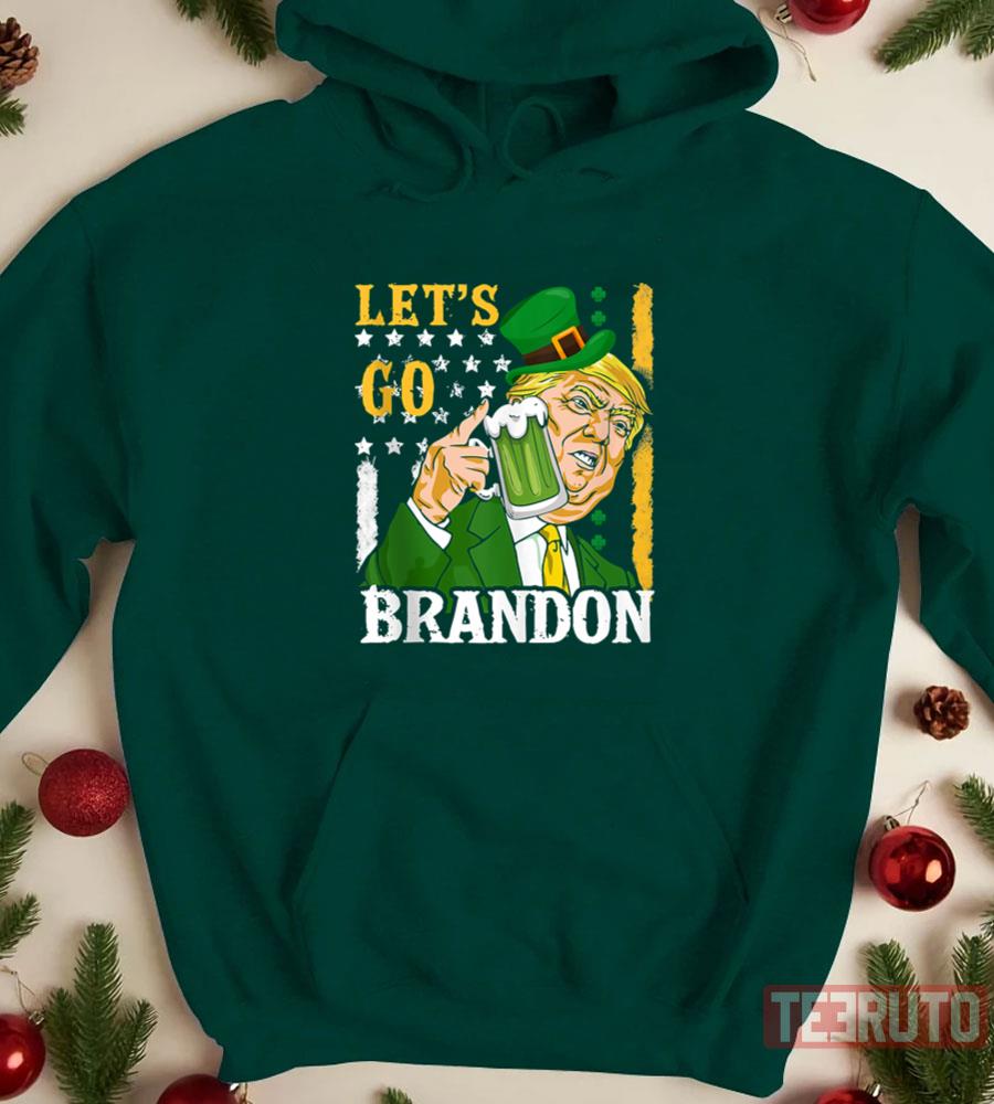 American Flag Let's Go Brandon St Patricks Day Trump Unisex T-Shirt American Flag Let's Go Brandon St Patricks Day Trump Unisex T-Shirt
