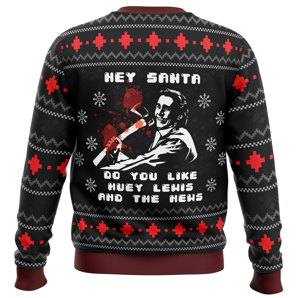 American Santa American Psycho Ugly Christmas Sweater- Best Christmas Gifts 2023