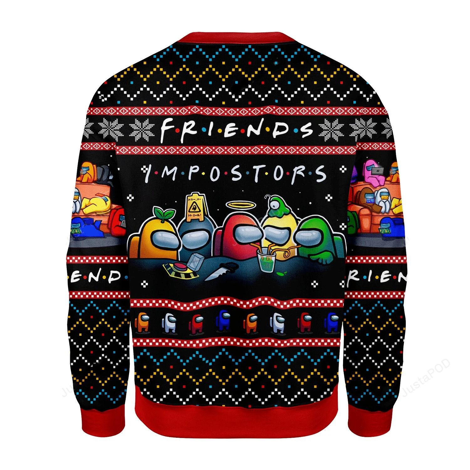 Among Us Imposter Friends Ugly Sweater, Among Us Imposter Friends Christmas Sweater, Among Us Gift, Among Us Imposter Friends Shirt- Best Christmas Gifts 2023