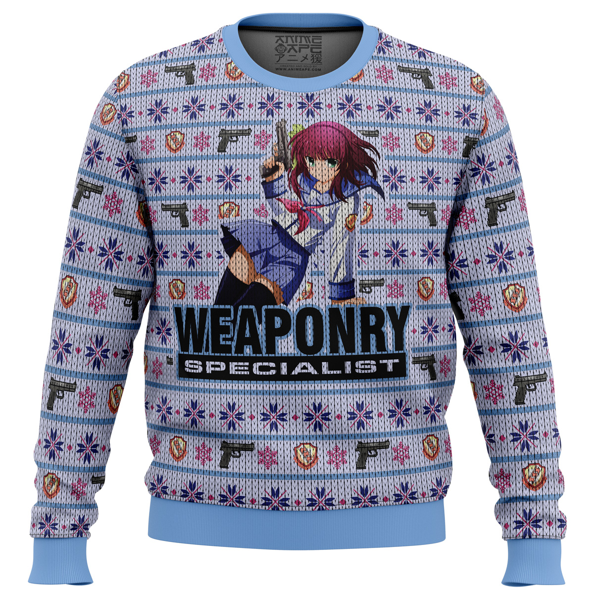 Angel Beats Nakamura Yuri Ugly Christmas Sweater- Best Christmas Gifts 2023