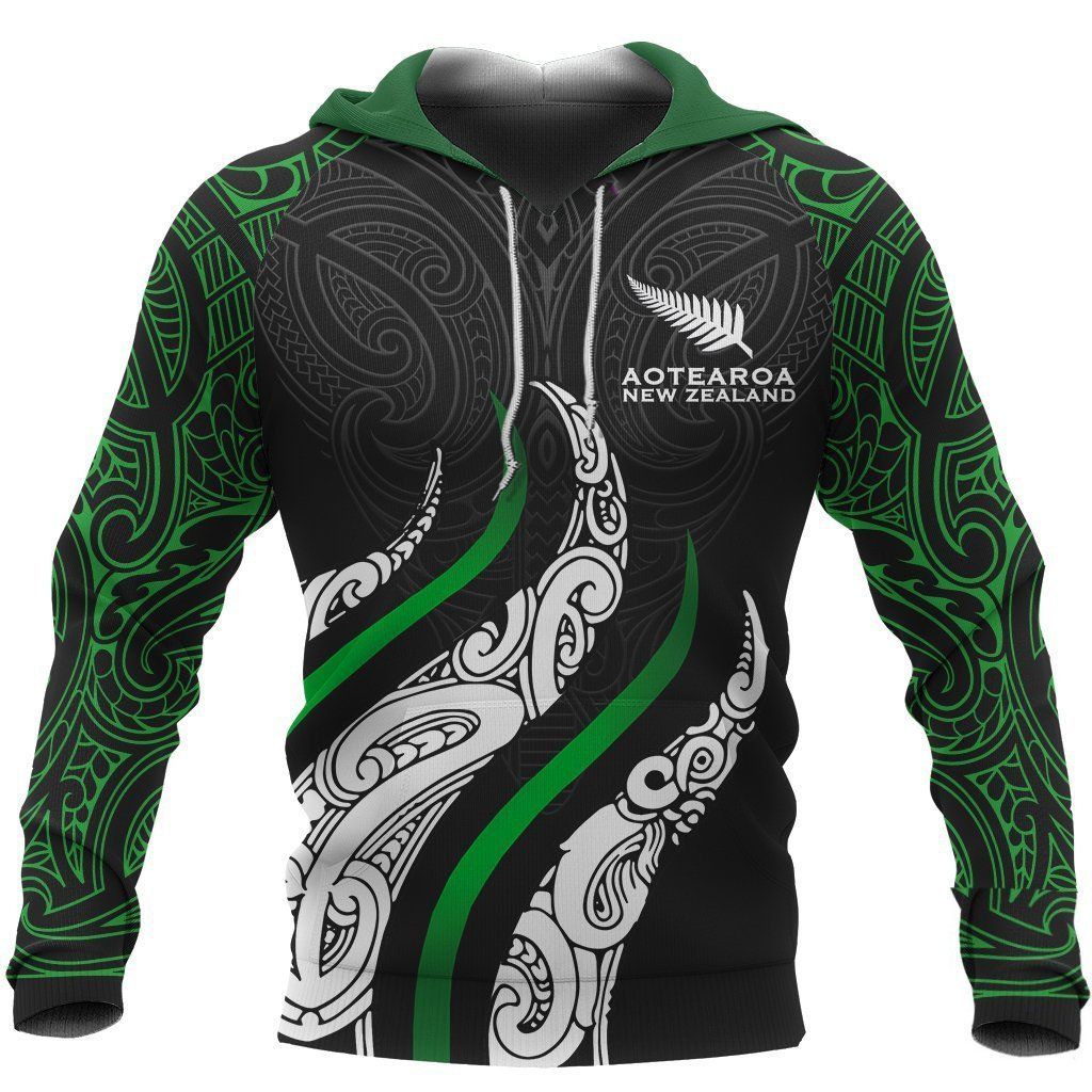 Aotearoa Koru 3D Hoodie