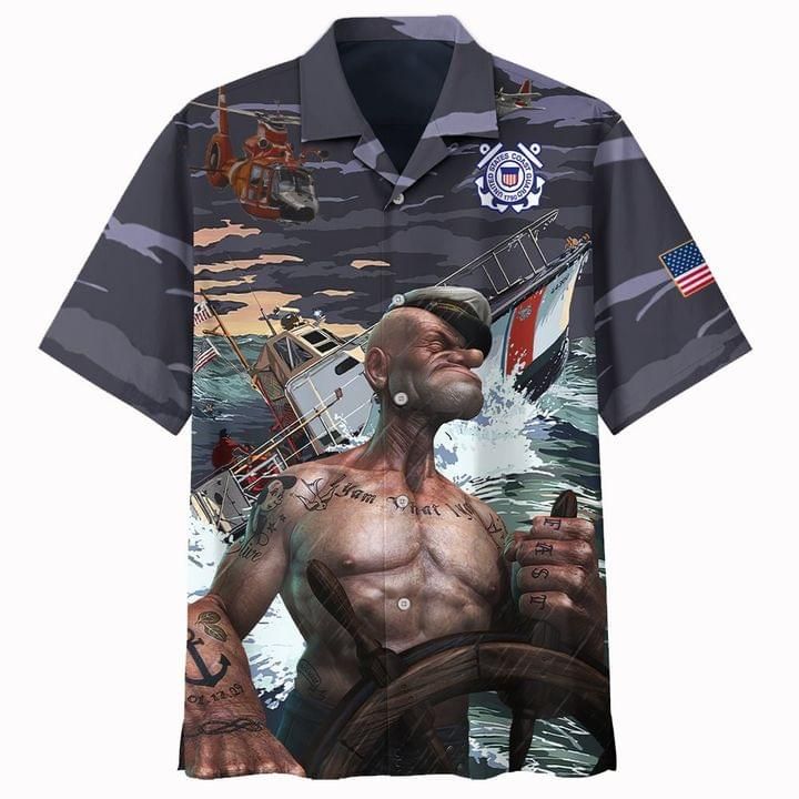 Army Veteran Hawaiian Shirt