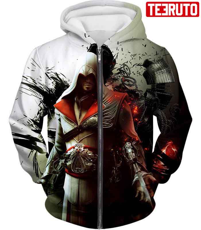 Assassin Ezio Firenze Super Cool Graphic Promo  Hoodie