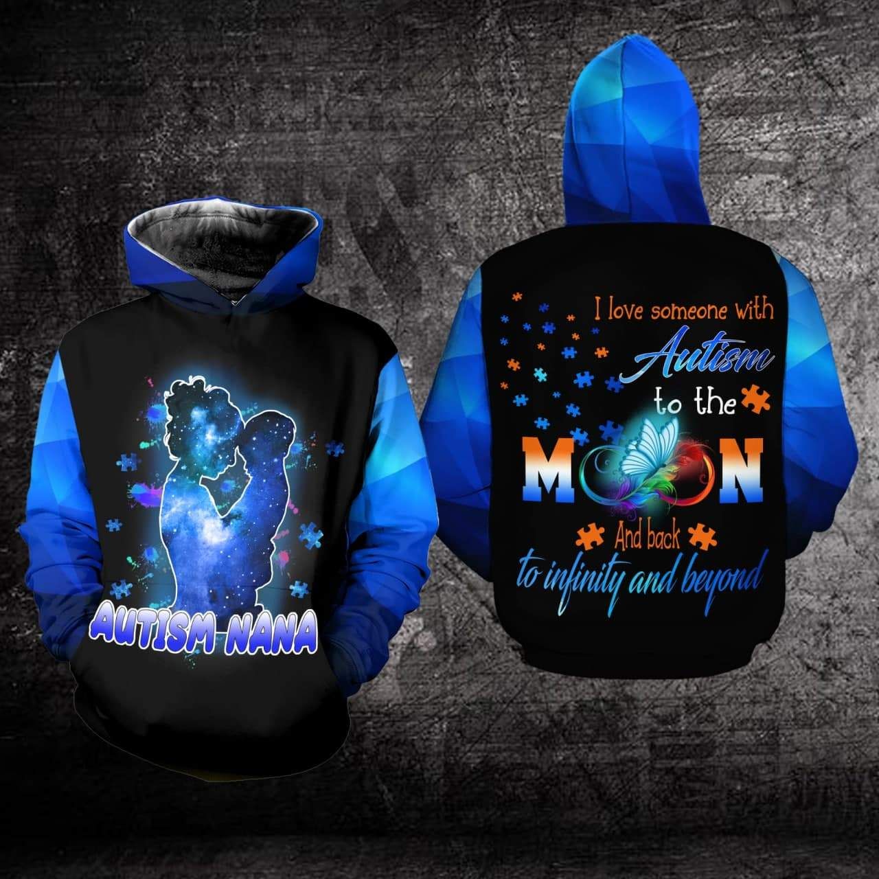 Autism Awareness 3D Hoodie