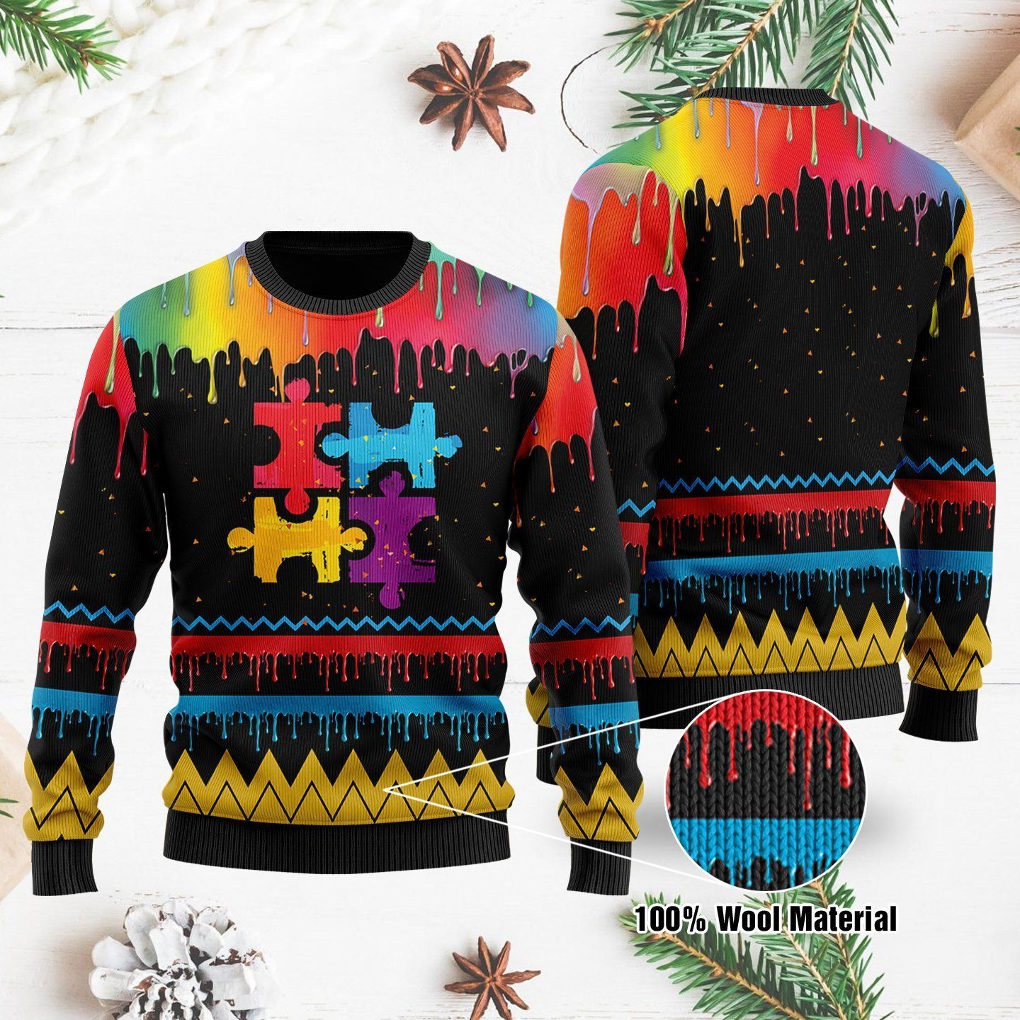 Autism Awareness Ugly Christmas Sweater – Best Christmas Gifts 2023