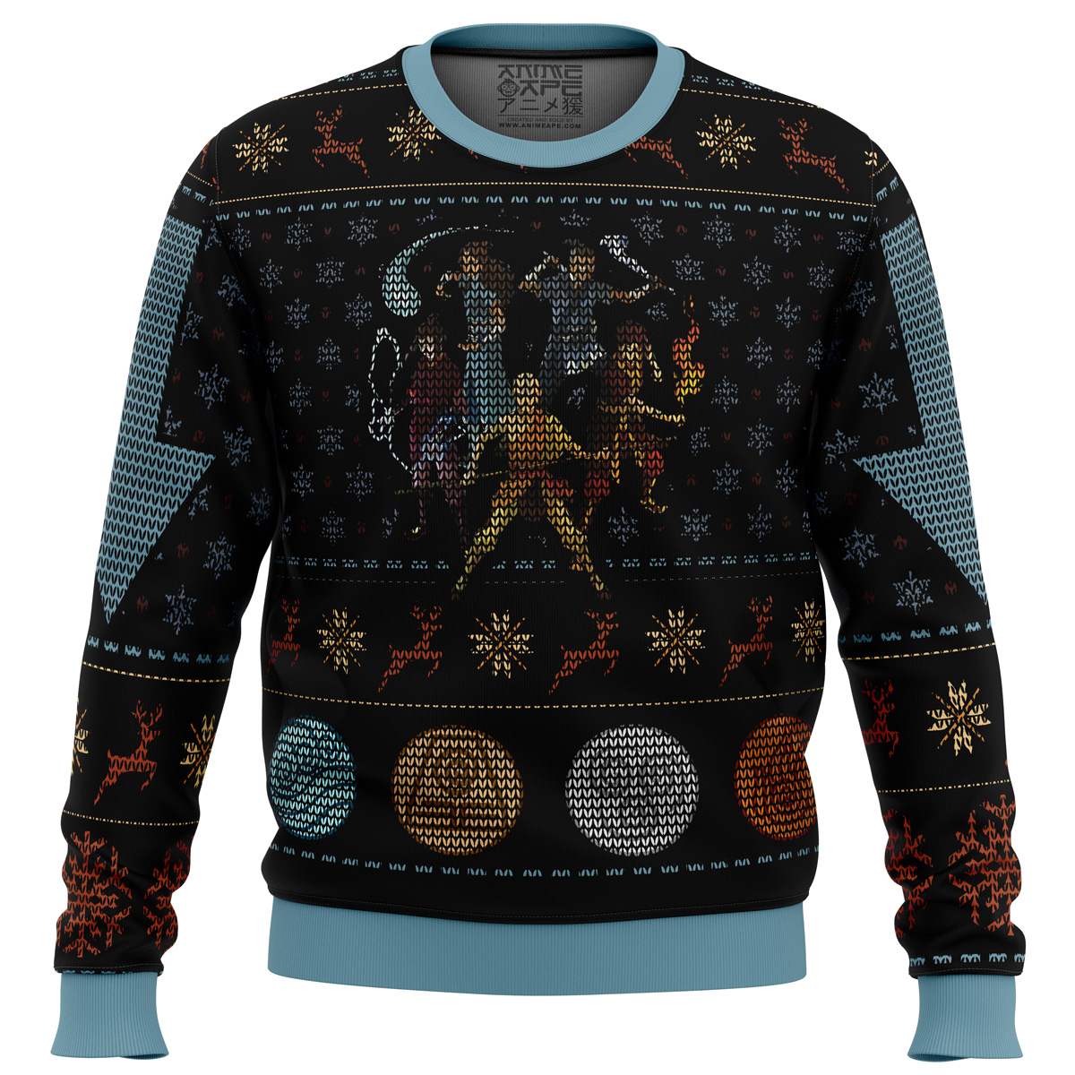 Avatar The Last Airbender Ugly Christmas Sweater- Best Christmas Gifts 2023