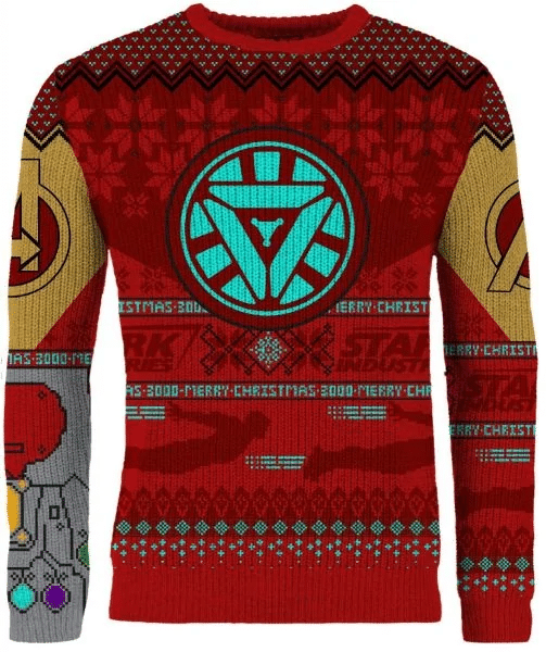 Avengers Iron Man Power Gauntlet Christmas Sweater, Iron Man Christmas Gift, Iron Man Christmas Shirt- Best Christmas Gifts 2023