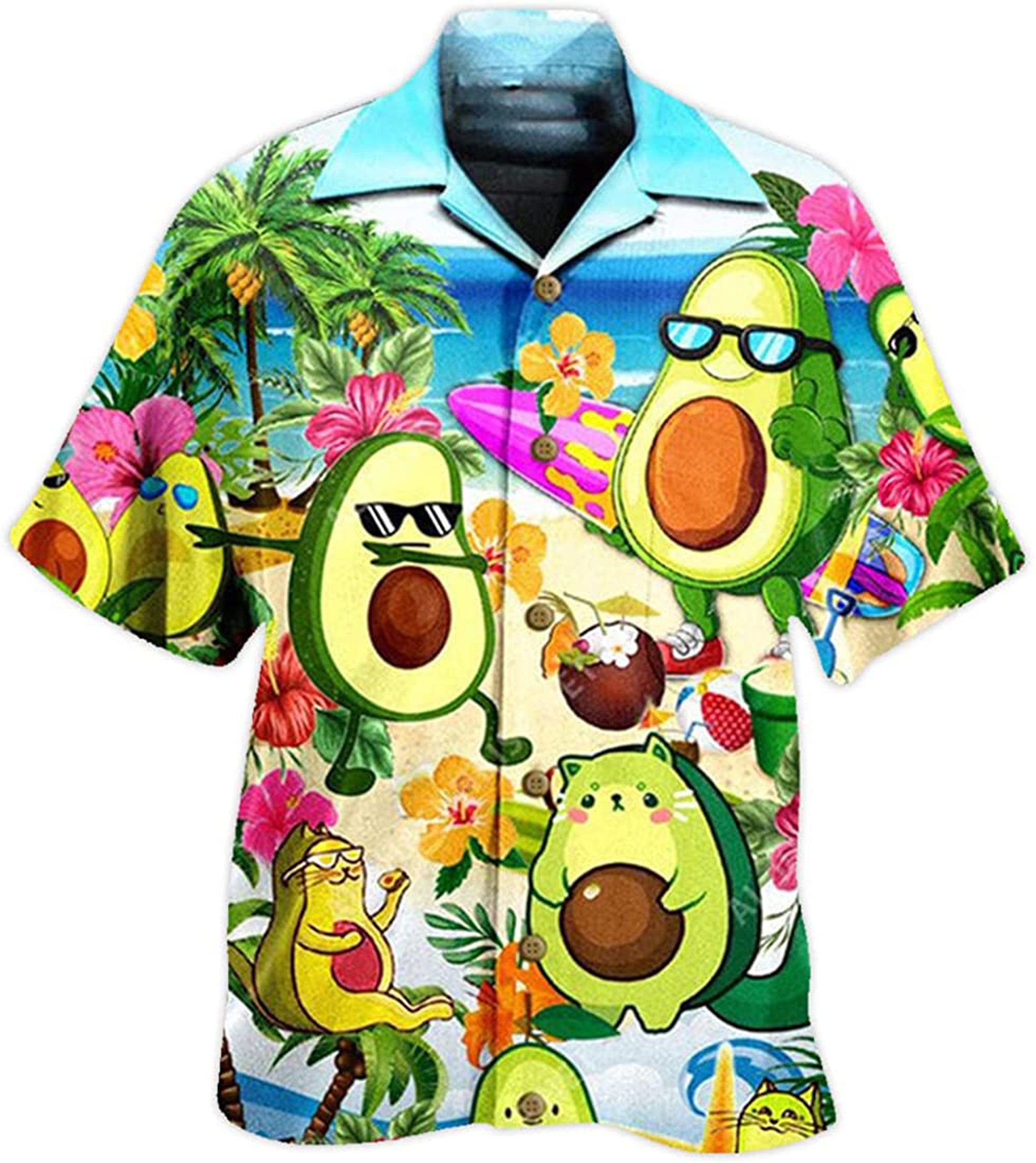 Avocado Hawaiian Casual Friday Shirt