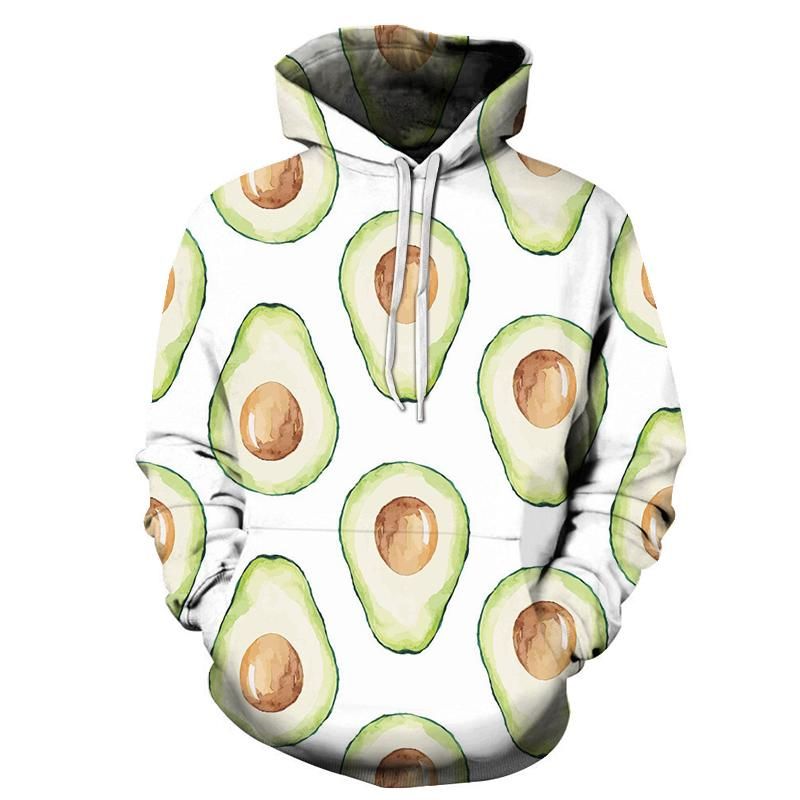 Avocado 3D Hoodie