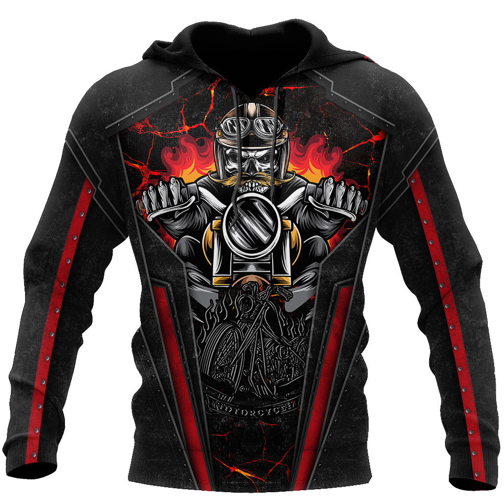 Awesome Motorbike 3D Hoodie