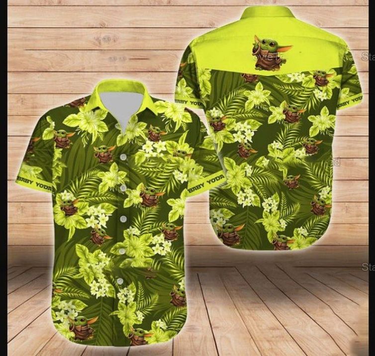 Baby Yoda Star Wars Movie For Men And Women Hawaiian Shirt