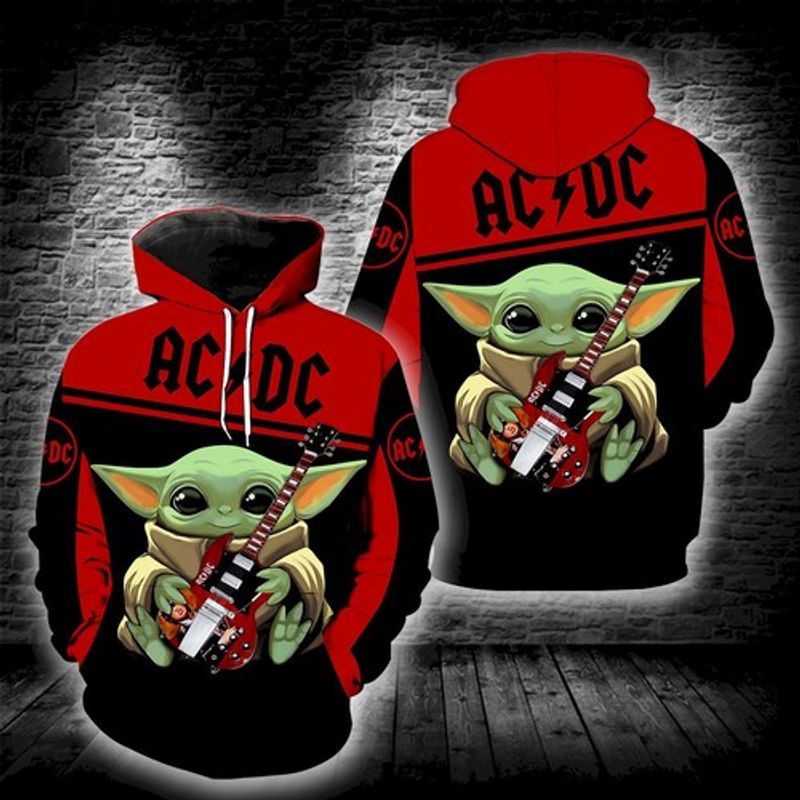 Baby Yoda Ac Dc