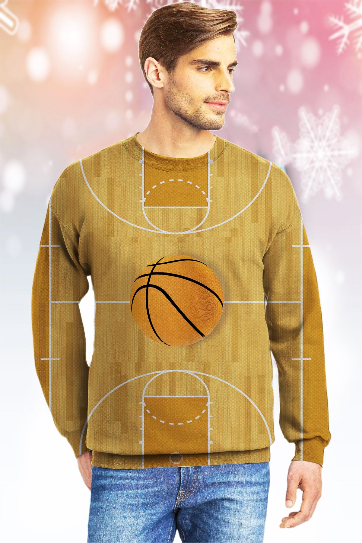 Basketball   Ugly Christmas Sweater- Best Christmas Gifts 2023