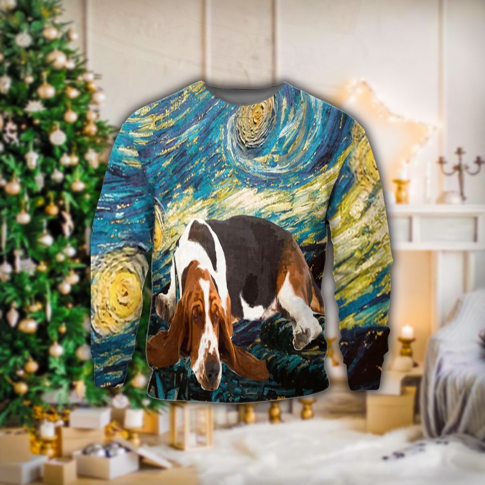 Basset Hound Tthj Nvm Sweatshirt – Best Christmas Gifts 2023