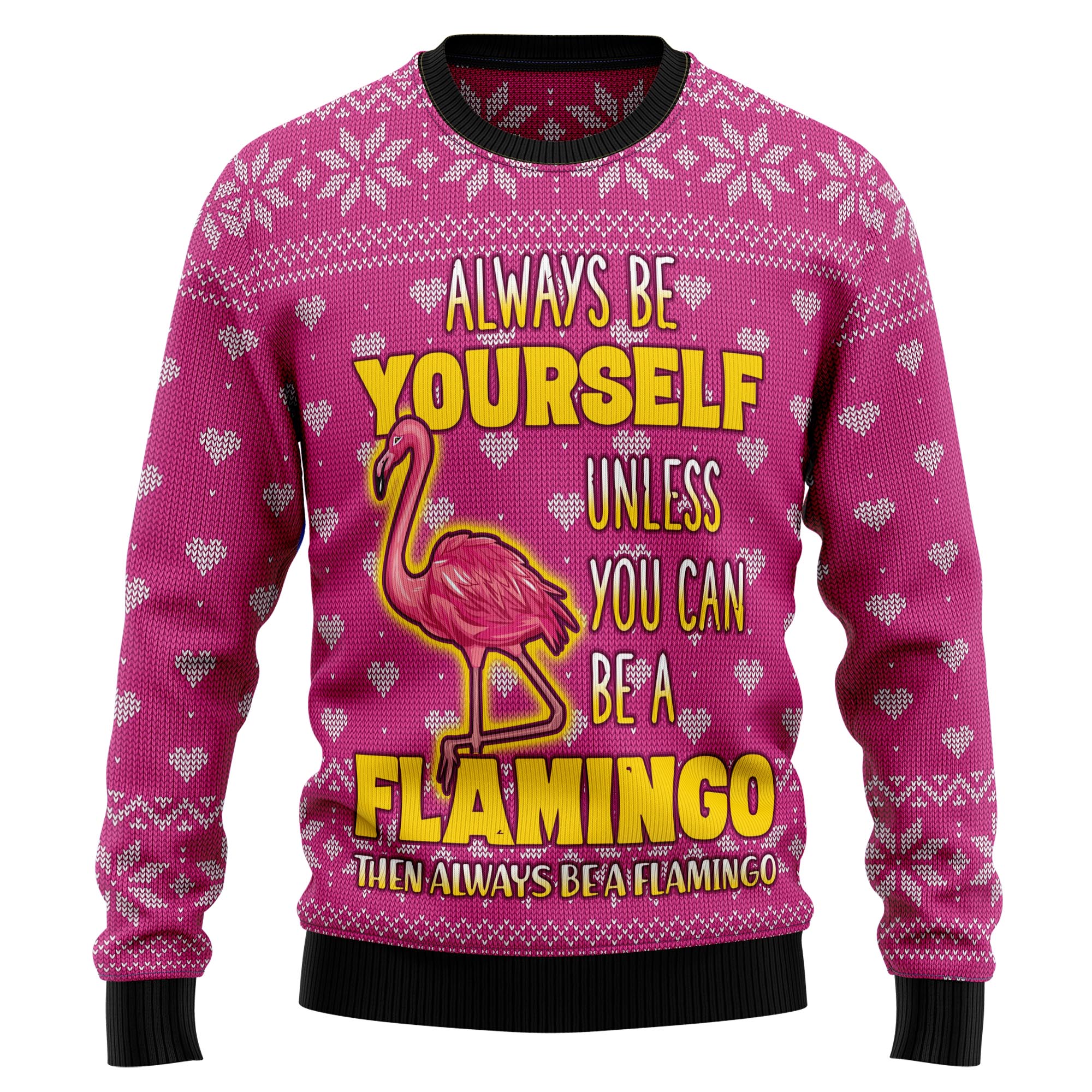 Be A Flamingo HZ101914 Ugly Christmas Sweater- Best Christmas Gifts 2023