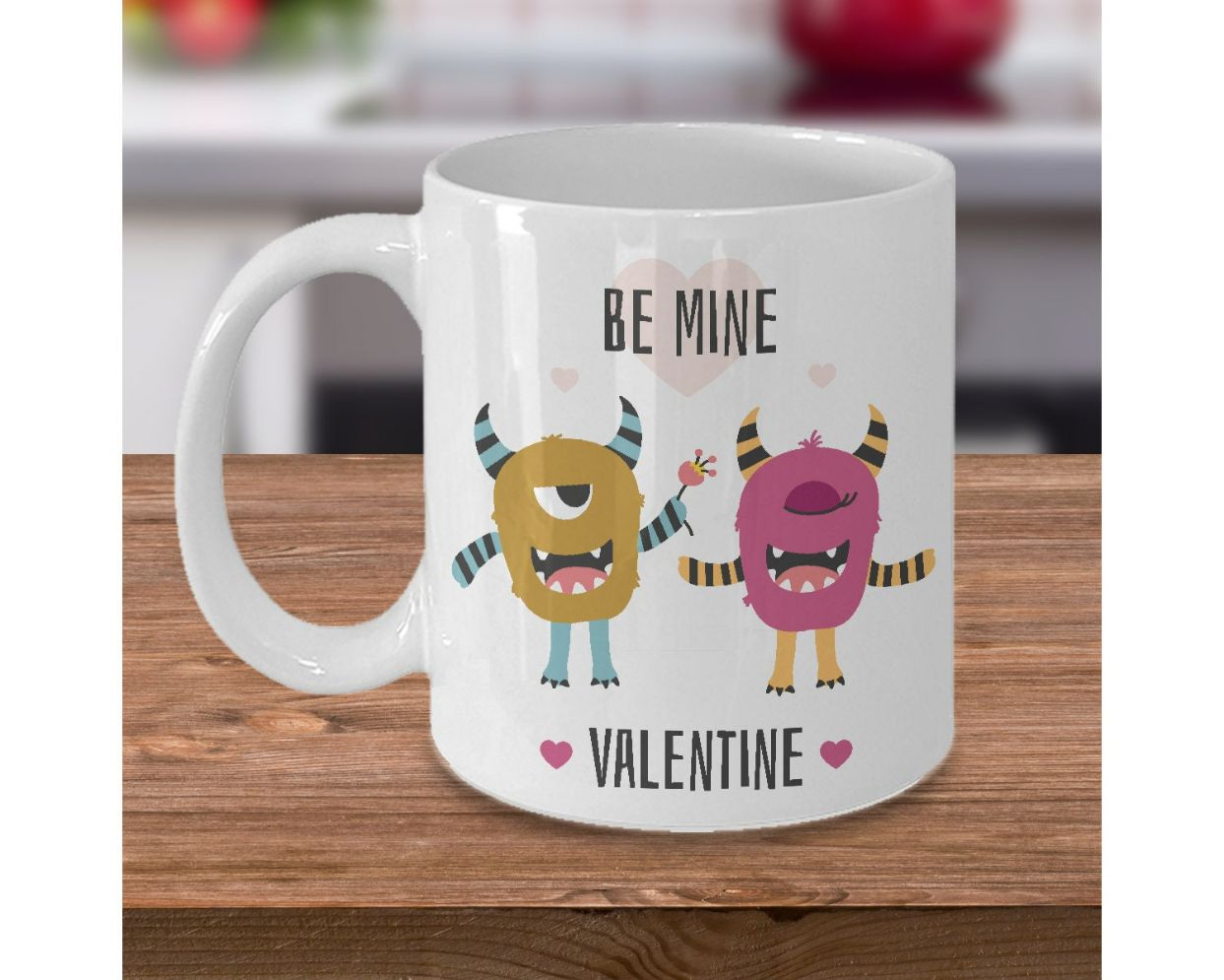 BE MINE VALENTINE Monster Mug