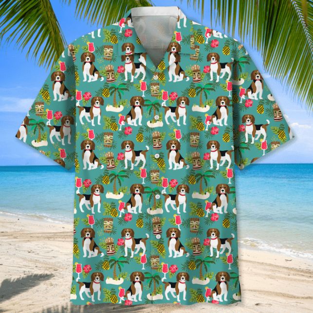 Beagle Hawaiian Shirt