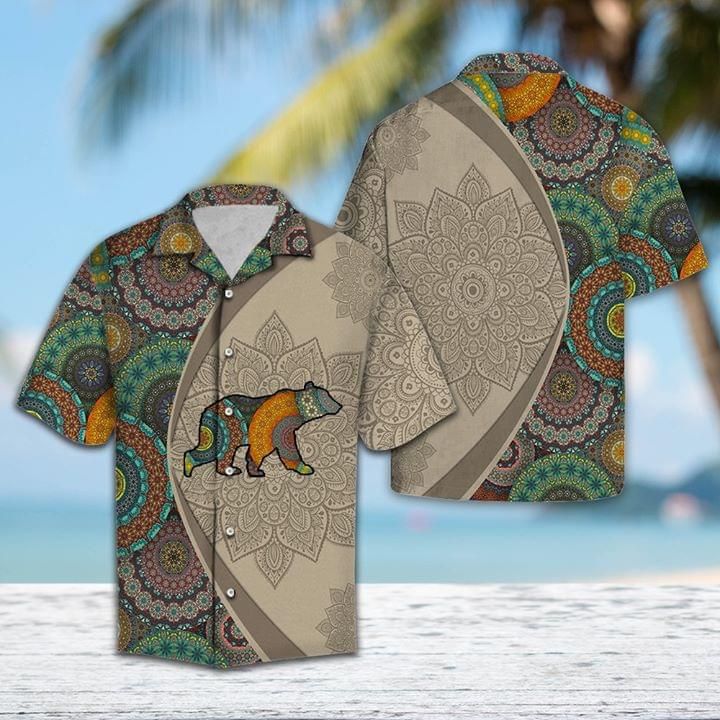 Bear Animal Lovers Hawaiian Shirt