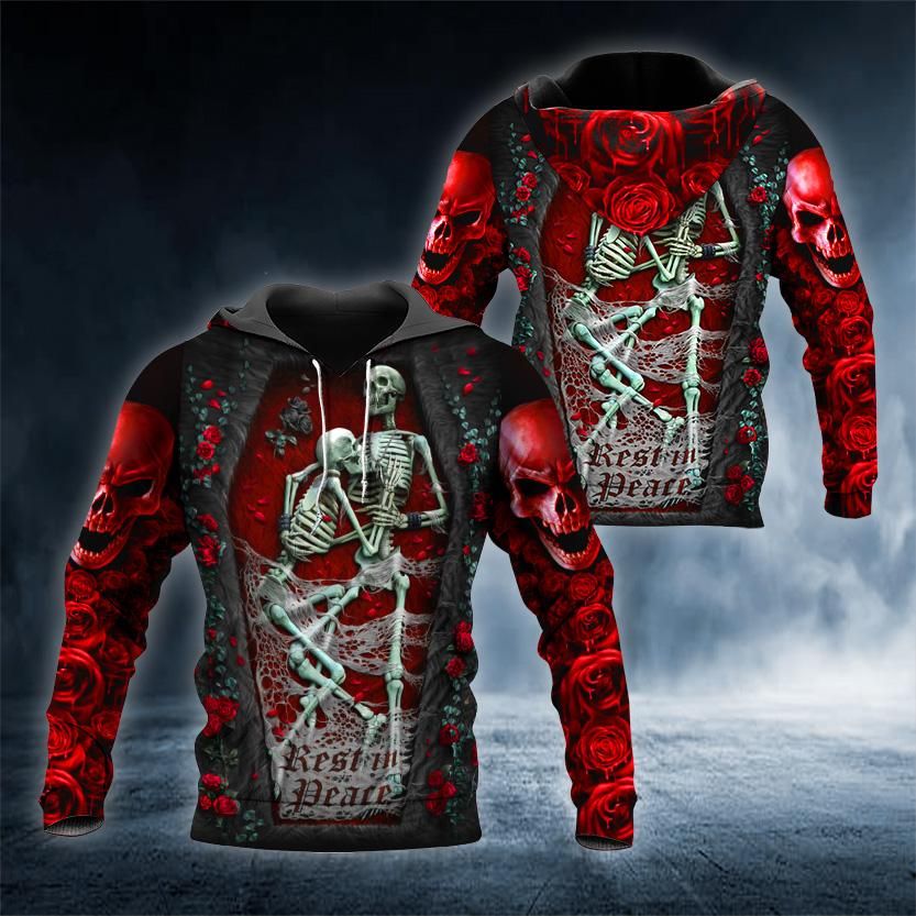 Best In Deace Skull 3D Hoodies