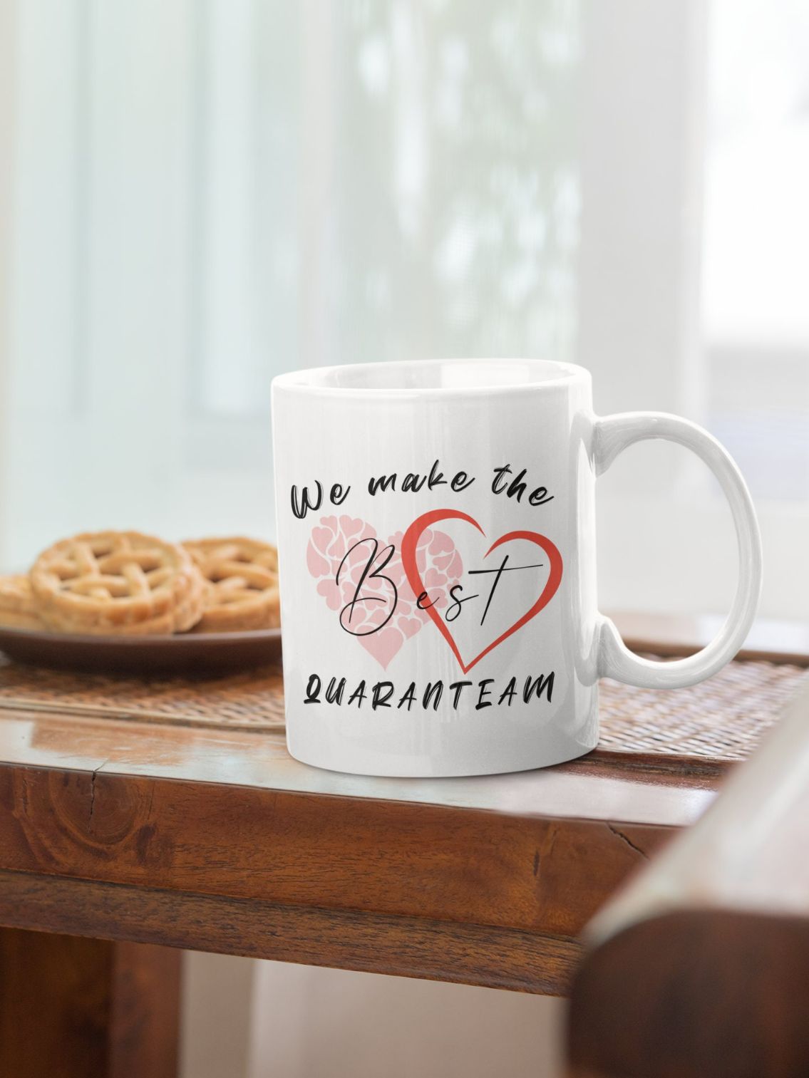 Best Quaranteam Valentine Anniversary Mug