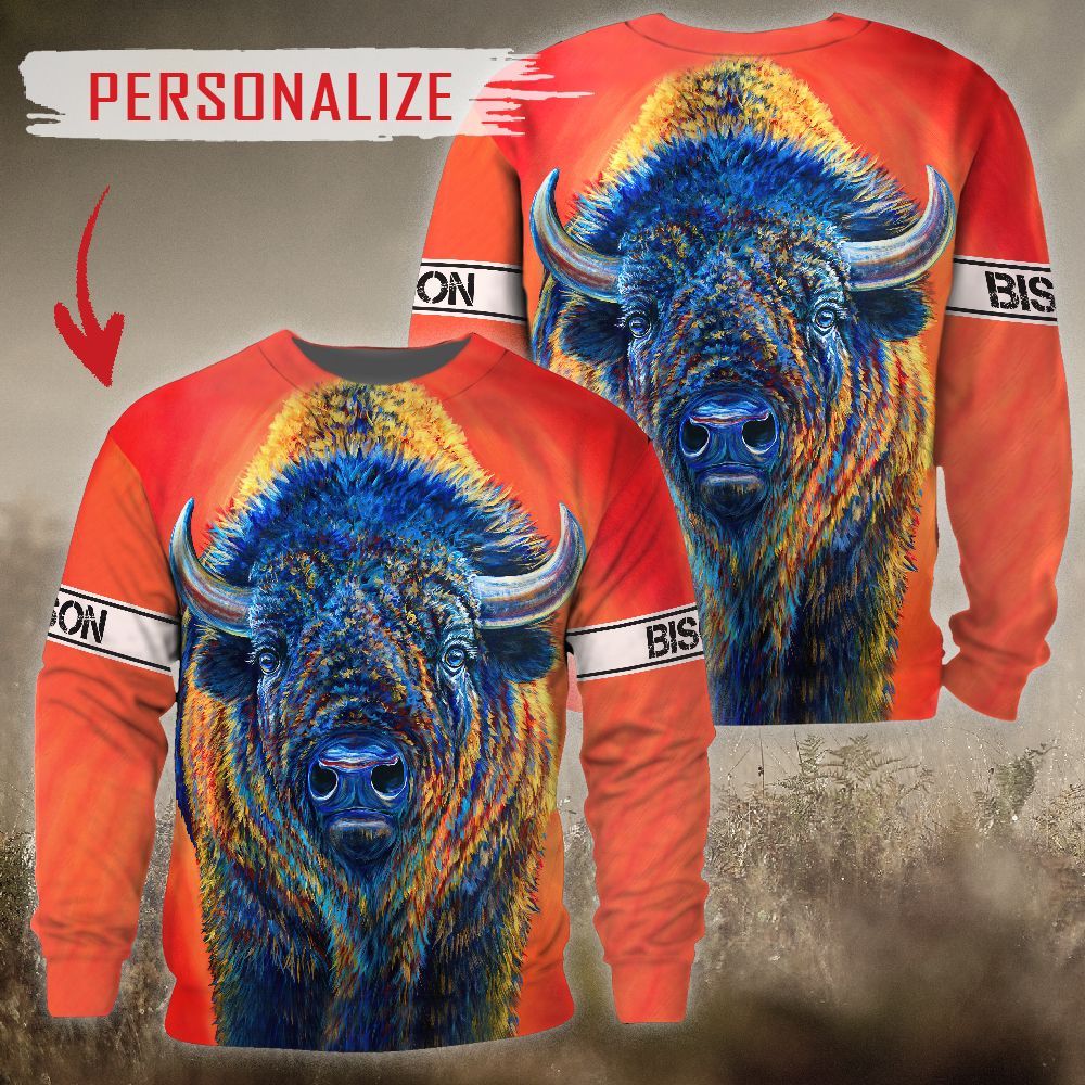 Bison Ntqj Nmd Personalized Sweatshirt – Best Christmas Gifts 2023