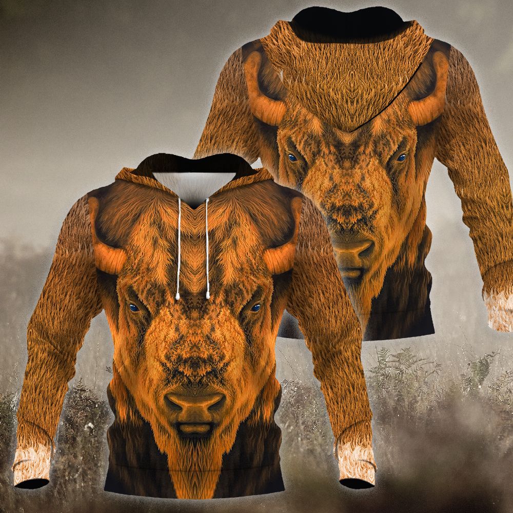 Bison Ntqj Nmd Unisex 3D Hoodie