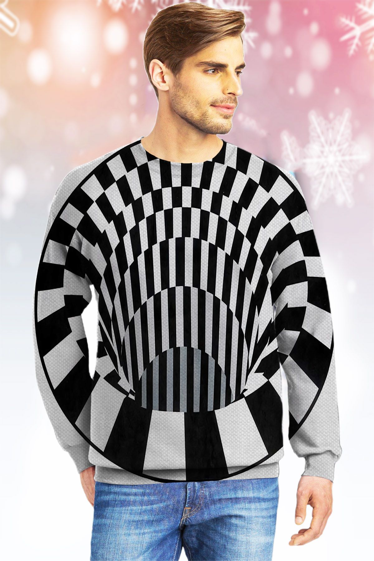 Black Hole  Ugly Christmas Sweater- Best Christmas Gifts 2023