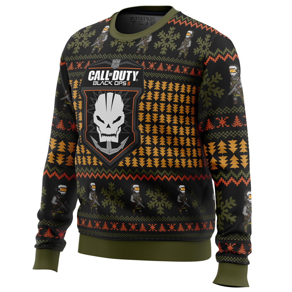 Black Ops 2 Call of Duty Ugly Christmas Sweater- Best Christmas Gifts 2023