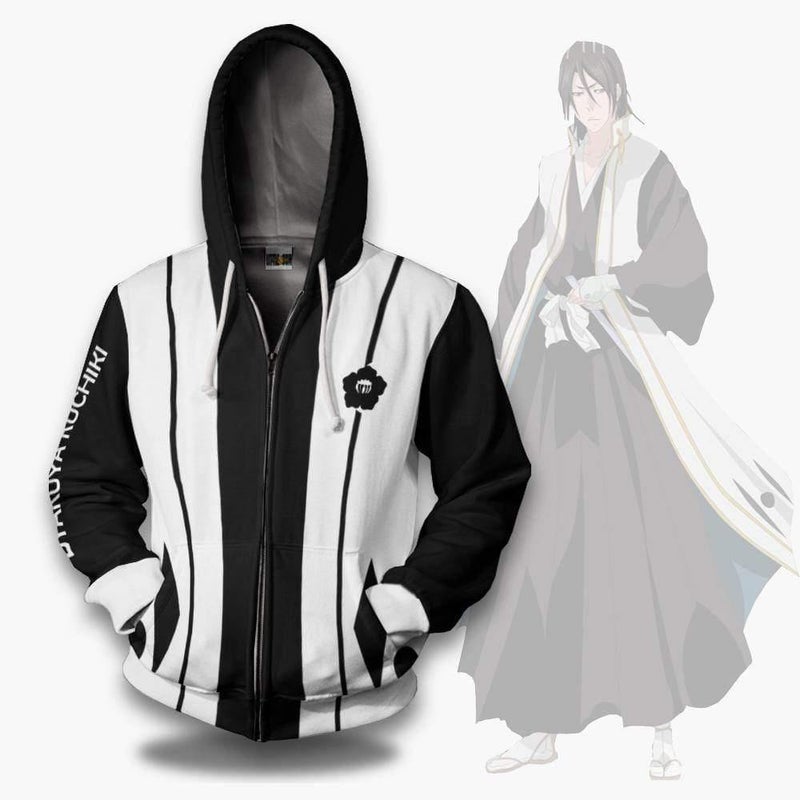 Byakuya Kuchiki Sixth Division Custom Anime Cosplay