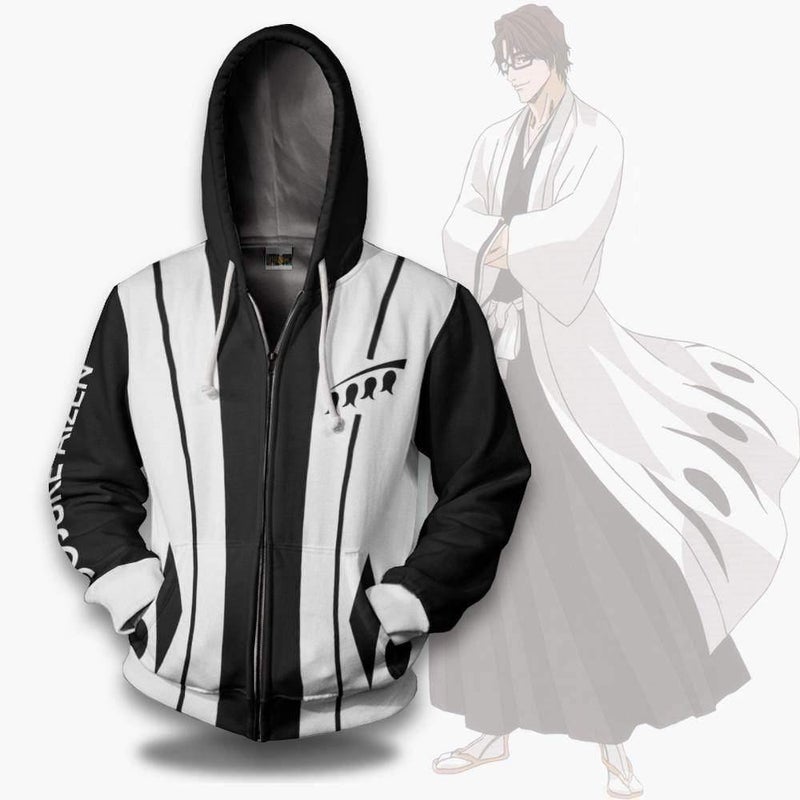 Sosuke Aizen Fifth Division Custom Anime Cosplay