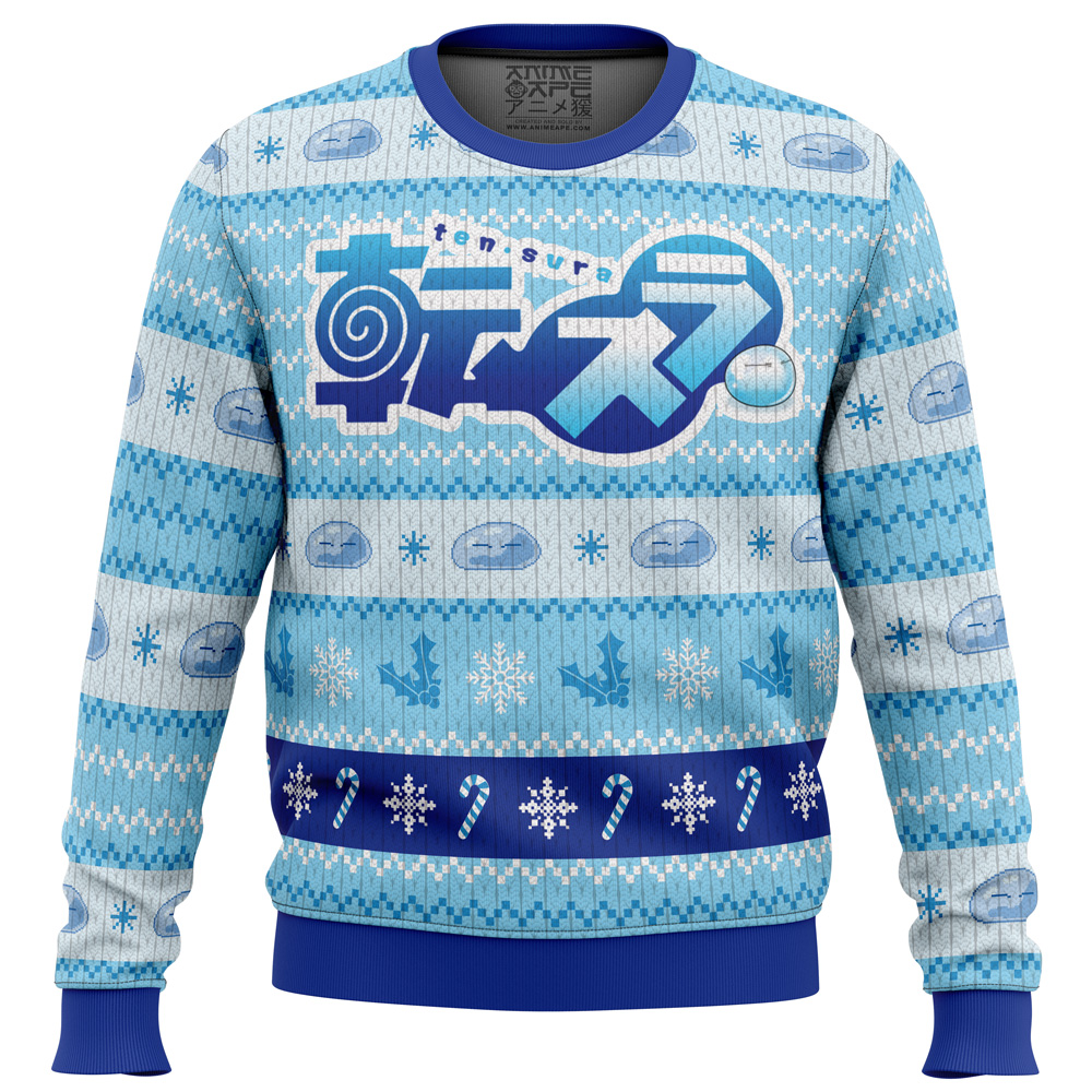 Blue Christmas That time I got reincarnated as a slime Christmas Sweater- Best Christmas Gifts 2023