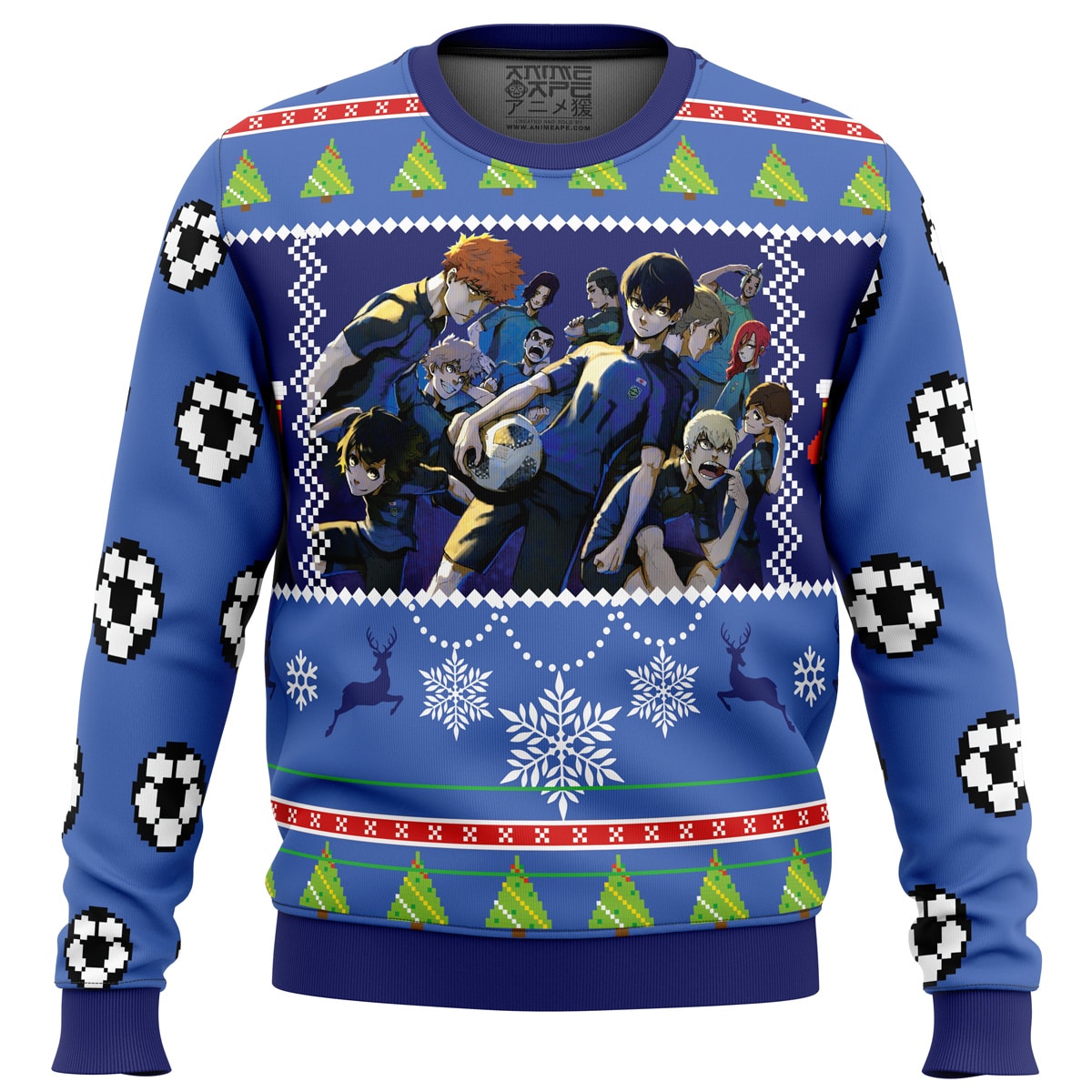 Blue Lock Ugly Christmas Sweater- Best Christmas Gifts 2023