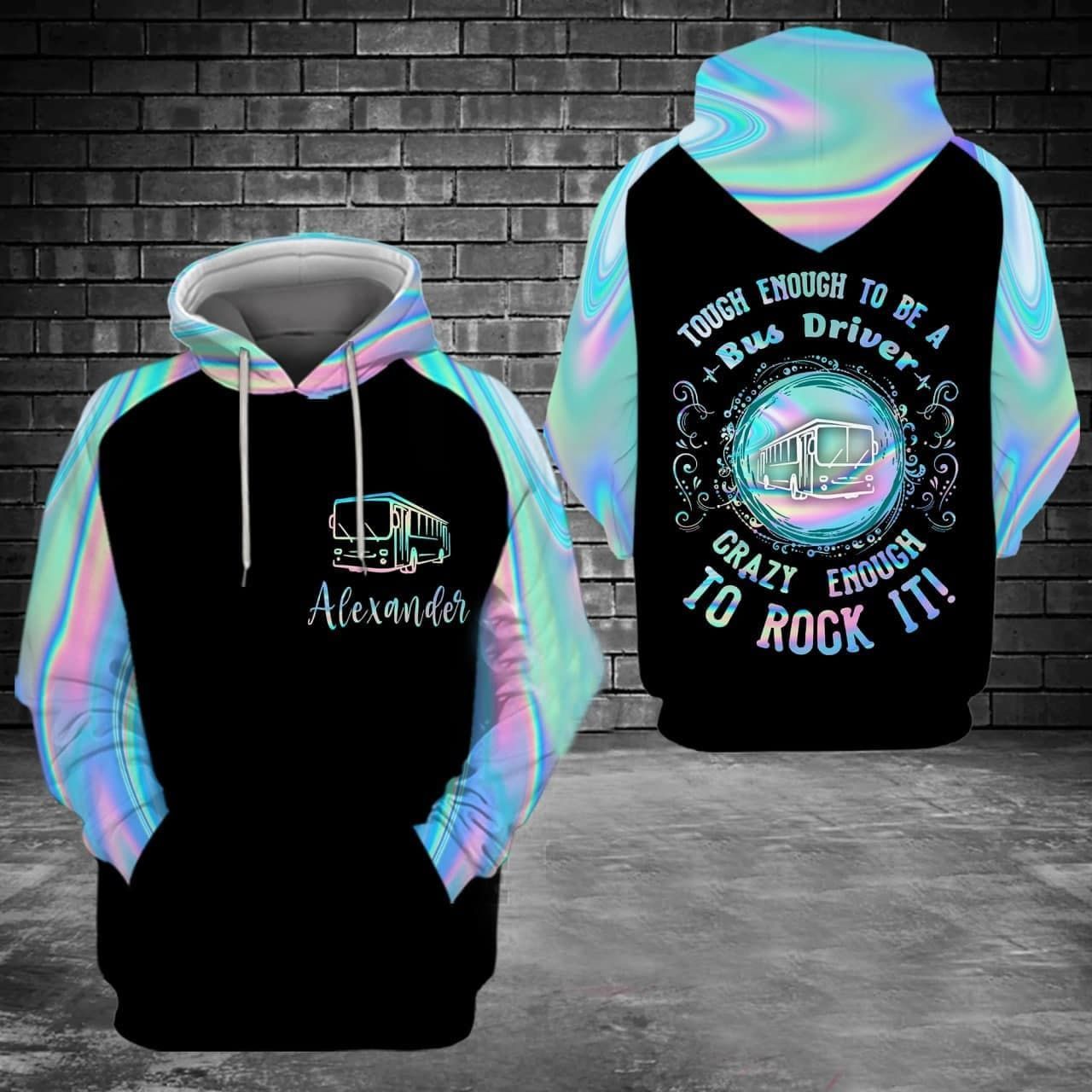 Bus 3D Hoodie