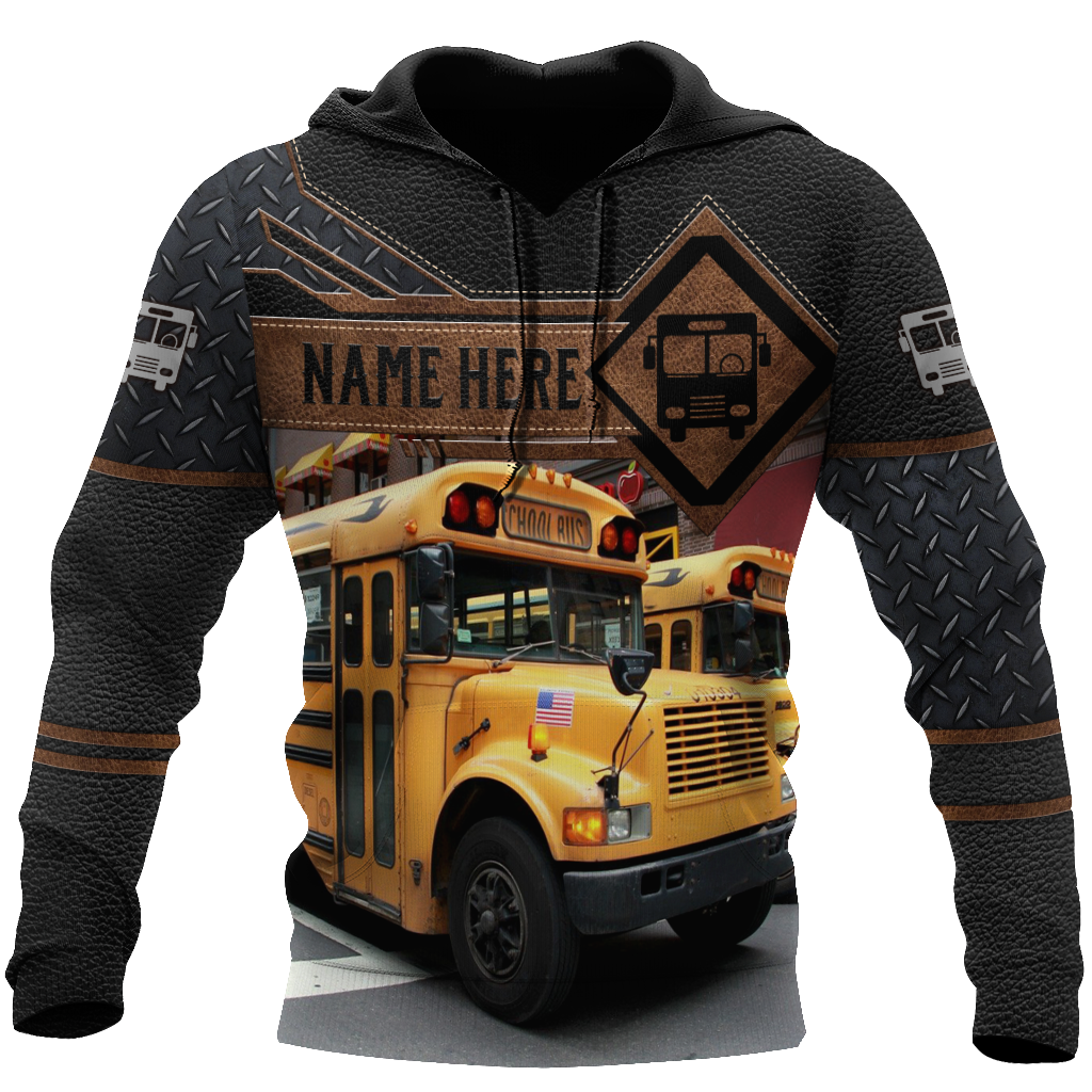 Bus Custom 3D Hoodie